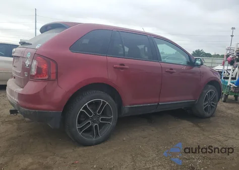 2013 Ford Edge Sel из США, поврежденный, VIN 2FMDK4JC7DBB64289